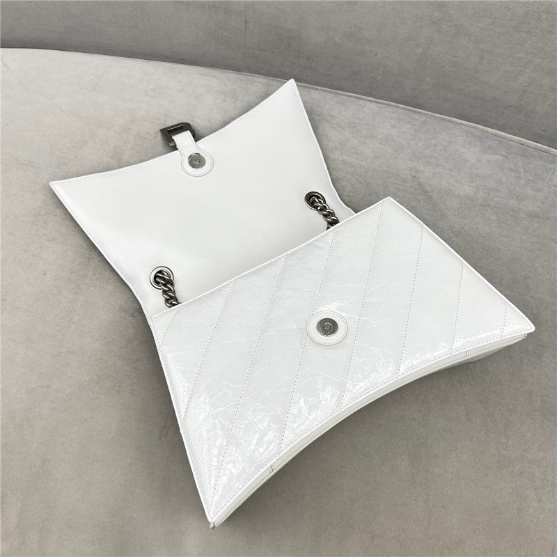 High Quality Luxury Balenciaga Crush Bag White product detail