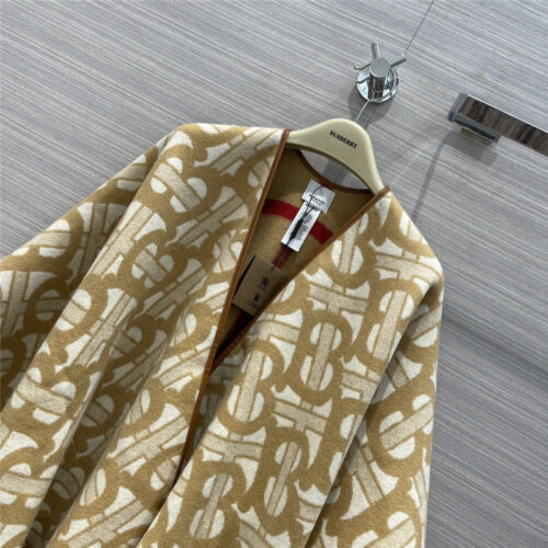 High Quality Luxury Burberry Cashmere Shawl Scarf Cape – Style 24601 product detail