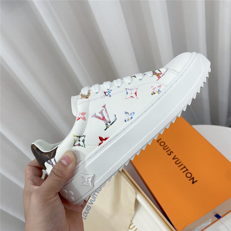High Quality Luxury Louis Vuitton Classic Printed White Shoes – Style 77859 product detail