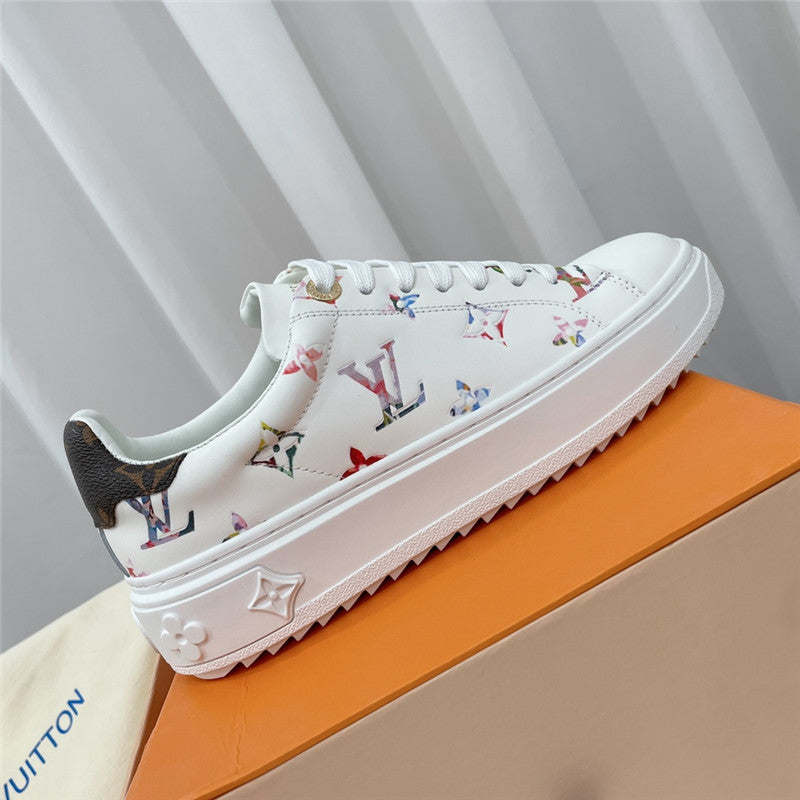 High Quality Luxury Louis Vuitton Classic Printed White Shoes – Style 77859 product detail