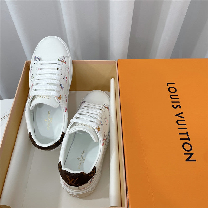 High Quality Luxury Louis Vuitton Classic Printed White Shoes – Style 77859 product detail