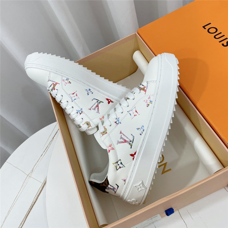 High Quality Luxury Louis Vuitton Classic Printed White Shoes – Style 77859 product detail