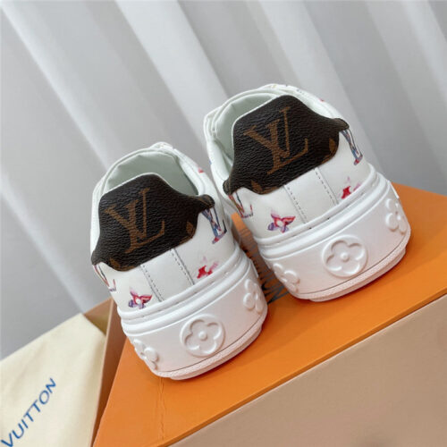 High Quality Luxury Louis Vuitton Classic Printed White Shoes – Style 77859 product detail