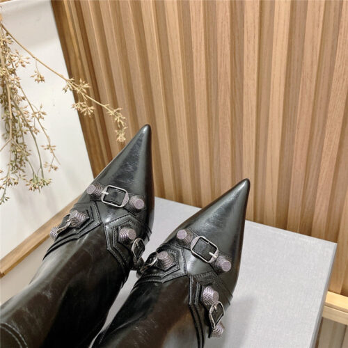 High Quality Luxury Balenciaga Buckled Ankle Boots product detail