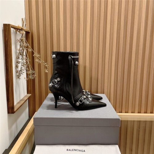 High Quality Luxury Balenciaga Buckled Ankle Boots product detail