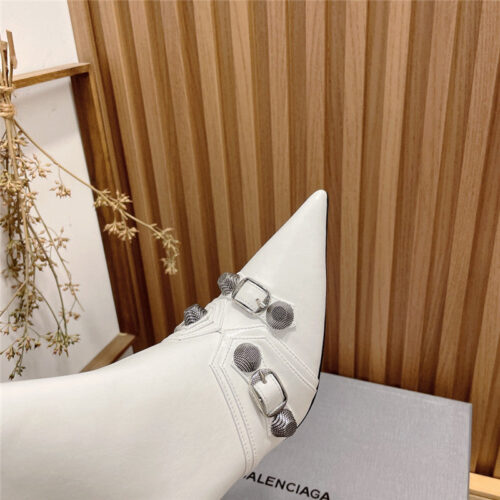 High Quality Luxury Balenciaga Buckled Ankle Boots – Style 53123 product detail