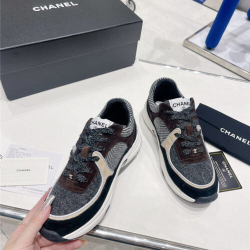 High Quality Luxury Chanel Logo Casual Sneakers Womens – Style 77702 product detail