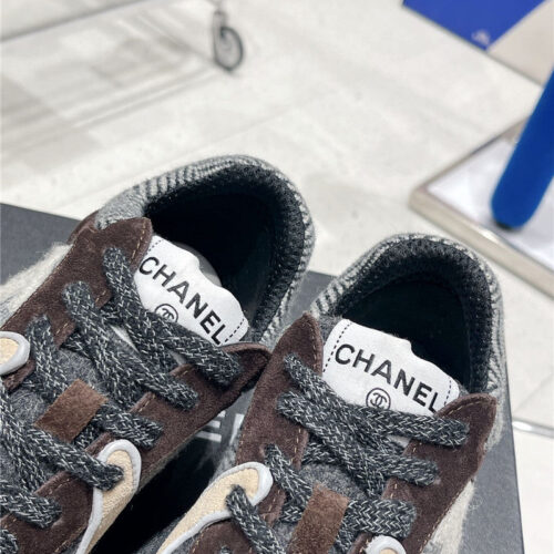 High Quality Luxury Chanel Logo Casual Sneakers Womens – Style 77702 product detail