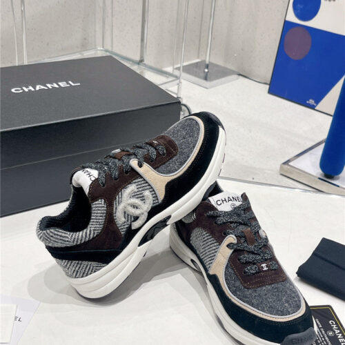 High Quality Luxury Chanel Logo Casual Sneakers Womens – Style 77702 product detail