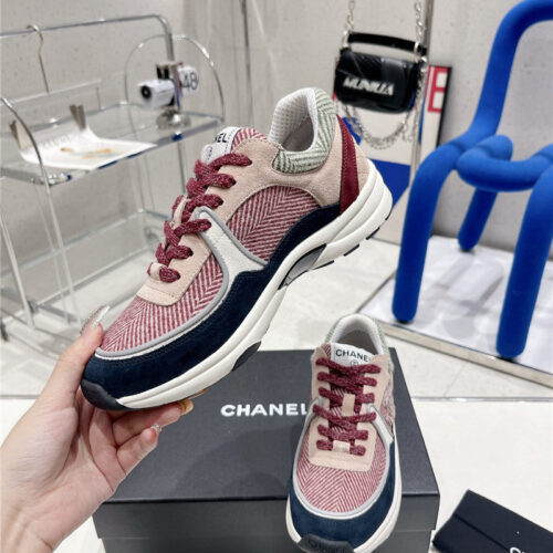 High Quality Luxury Chanel Logo Casual Sneakers Womens – Style 12166 product detail