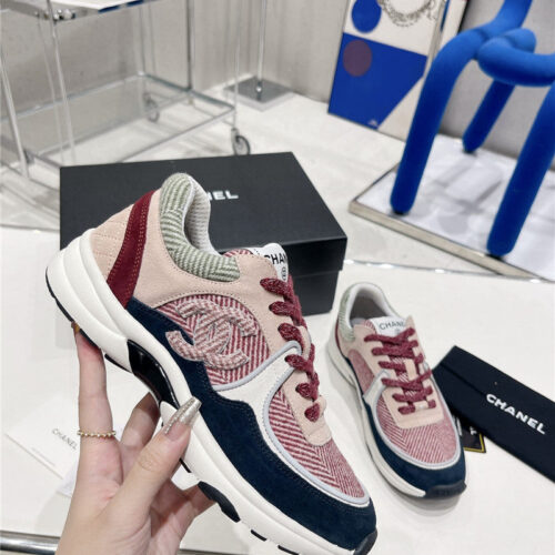 High Quality Luxury Chanel Logo Casual Sneakers Womens – Style 12166 product detail