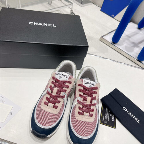 High Quality Luxury Chanel Logo Casual Sneakers Womens – Style 12166 alternate view