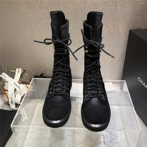 High Quality Luxury Chanel Martin Boots – Style 18150 alternate view