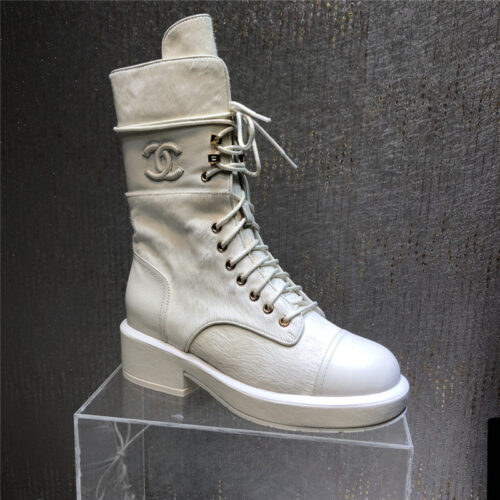 High Quality Luxury Chanel Martin Boots – Style 90470 product detail