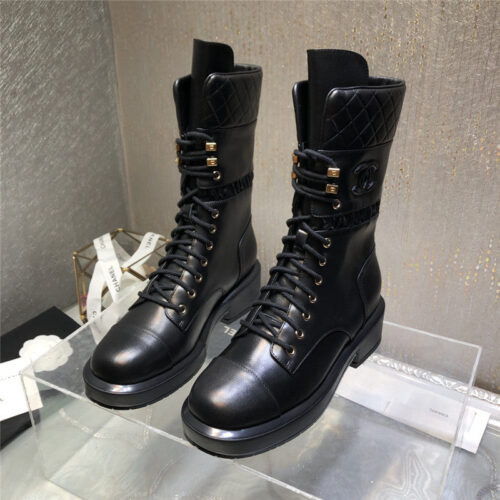 High Quality Luxury Chanel Martin Boots
