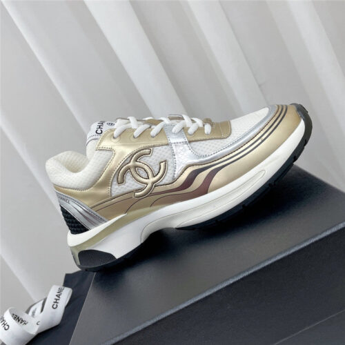 High Quality Luxury Chanel Patchwork Upper Sneakers product detail
