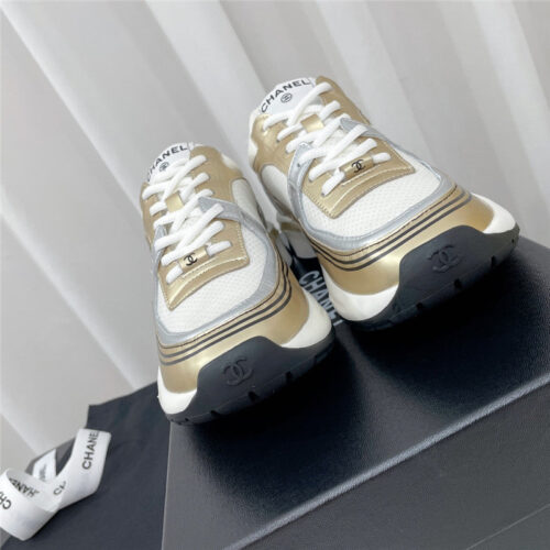 High Quality Luxury Chanel Patchwork Upper Sneakers product detail