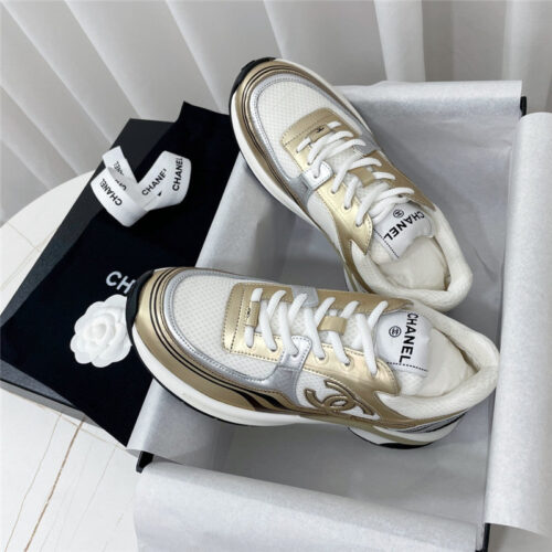 High Quality Luxury Chanel Patchwork Upper Sneakers product detail