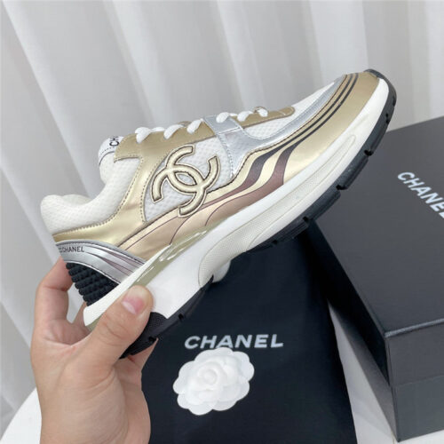 High Quality Luxury Chanel Patchwork Upper Sneakers product detail