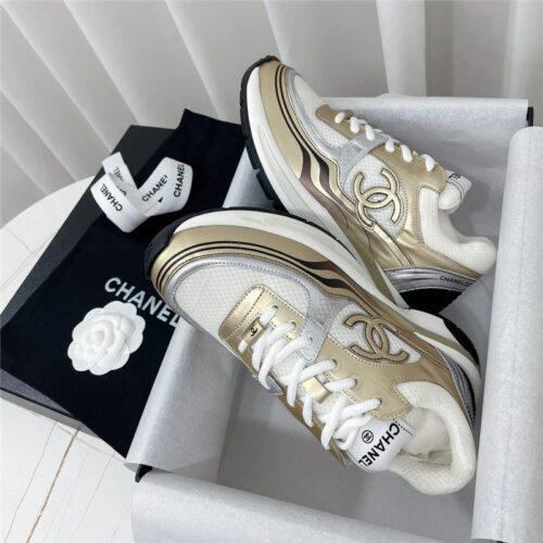 High Quality Luxury Chanel Patchwork Upper Sneakers product detail