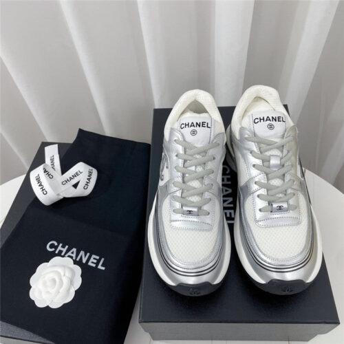 High Quality Luxury Chanel Patchwork Upper Sneakers – Style 11366