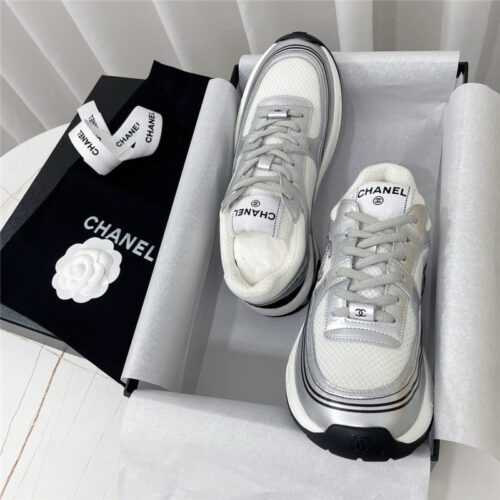 High Quality Luxury Chanel Patchwork Upper Sneakers – Style 11366 product detail