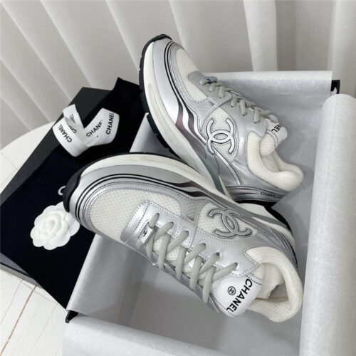 High Quality Luxury Chanel Patchwork Upper Sneakers – Style 11366 product detail