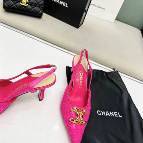 High Quality Luxury Chanel Pearl Double C Pendant Diamond Shoes – Style 83078 product detail