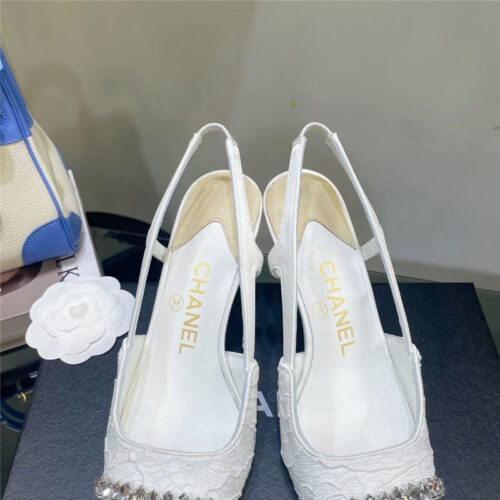 High Quality Luxury Chanel Pearl Double C Pendant Diamond Shoes – Style 57094 product detail