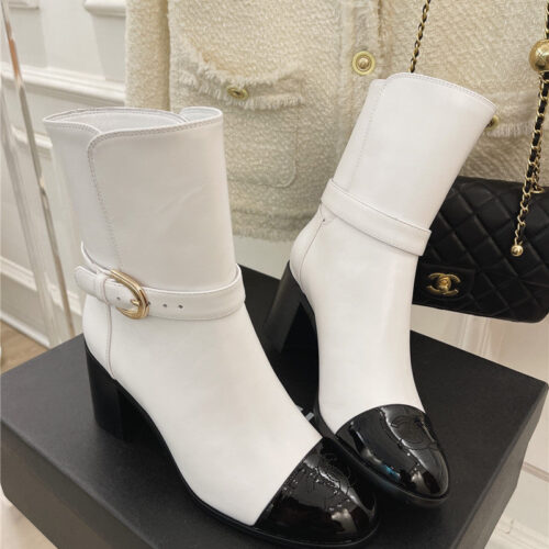 High Quality Luxury Chanel Sock Boots alternate view