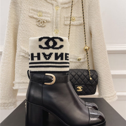 High Quality Luxury Chanel Sock Boots – Style 10054