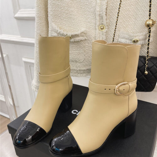High Quality Luxury Chanel Sock Boots – Style 46214 product detail