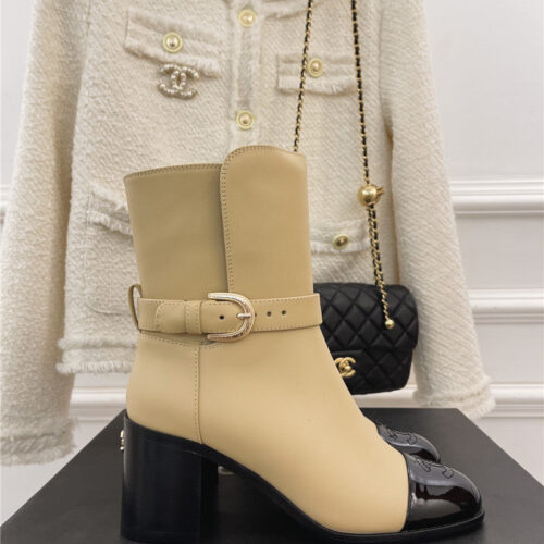 High Quality Luxury Chanel Sock Boots – Style 46214 product detail