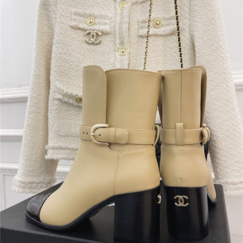 High Quality Luxury Chanel Sock Boots – Style 46214 product detail