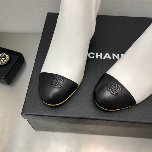 High Quality Luxury Chanel Wedge Ankle Boots – Style 46982 product detail