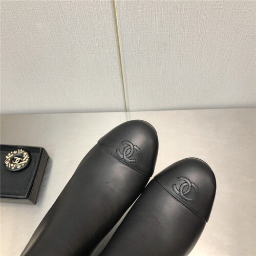 High Quality Luxury Chanel Wedge Ankle Boots – Style 15910 product detail