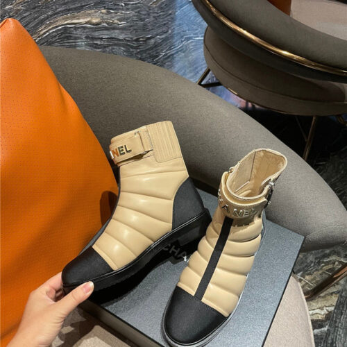 High Quality Luxury Chanel Classic Ankle Boots – Style 63110 product detail