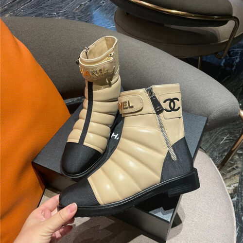 High Quality Luxury Chanel Classic Ankle Boots – Style 63110 product detail