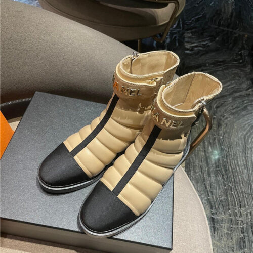 High Quality Luxury Chanel Classic Ankle Boots – Style 63110 product detail