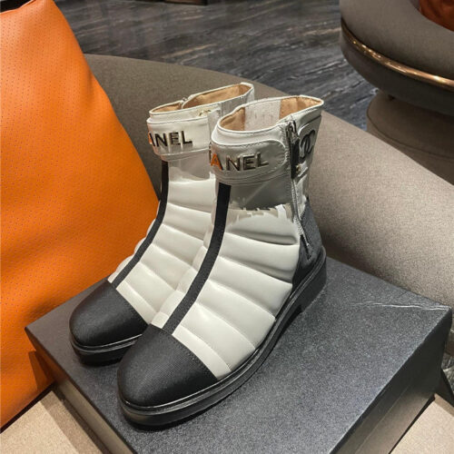 High Quality Luxury Chanel Classic Ankle Boots – Style 33734