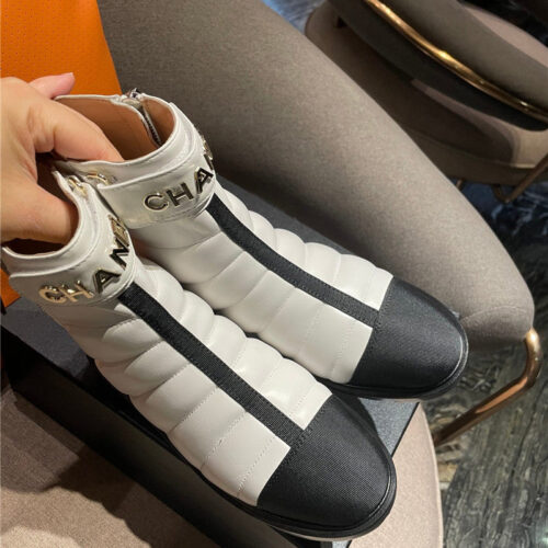 High Quality Luxury Chanel Classic Ankle Boots – Style 33734 product detail