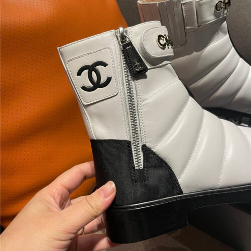 High Quality Luxury Chanel Classic Ankle Boots – Style 33734 product detail
