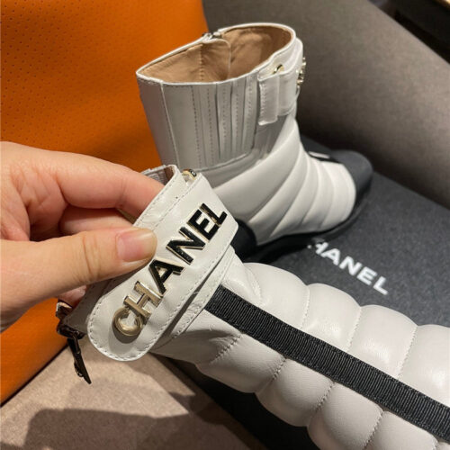 High Quality Luxury Chanel Classic Ankle Boots – Style 33734 product detail