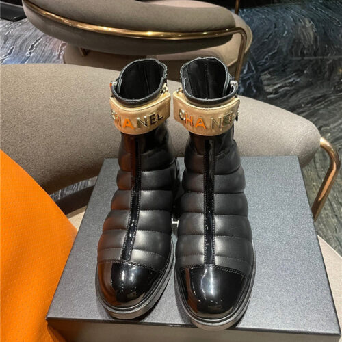 High Quality Luxury Chanel Classic Ankle Boots – Style 37126 alternate view