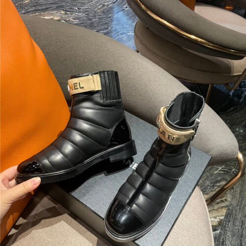 High Quality Luxury Chanel Classic Ankle Boots – Style 37126 product detail