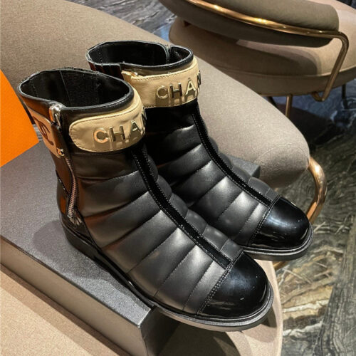 High Quality Luxury Chanel Classic Ankle Boots – Style 37126