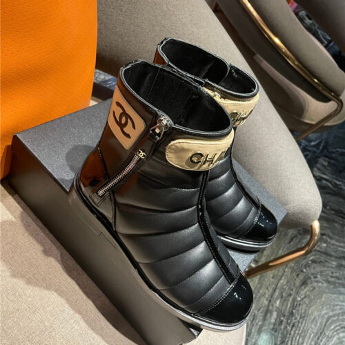 High Quality Luxury Chanel Classic Ankle Boots – Style 37126 product detail