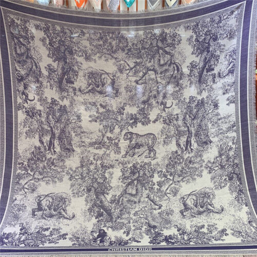 High Quality Luxury Dior Print Shawl Scarf product detail