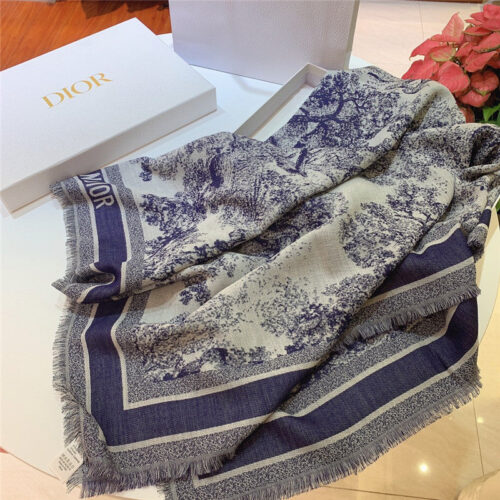 High Quality Luxury Dior Print Shawl Scarf alternate view