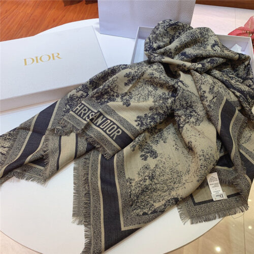 High Quality Luxury Dior Print Shawl Scarf – Style 25625 alternate view